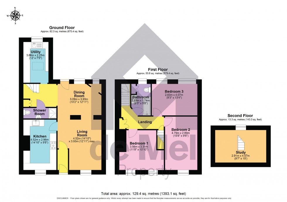 Floorplan for Gloucester Street, Winchcombe