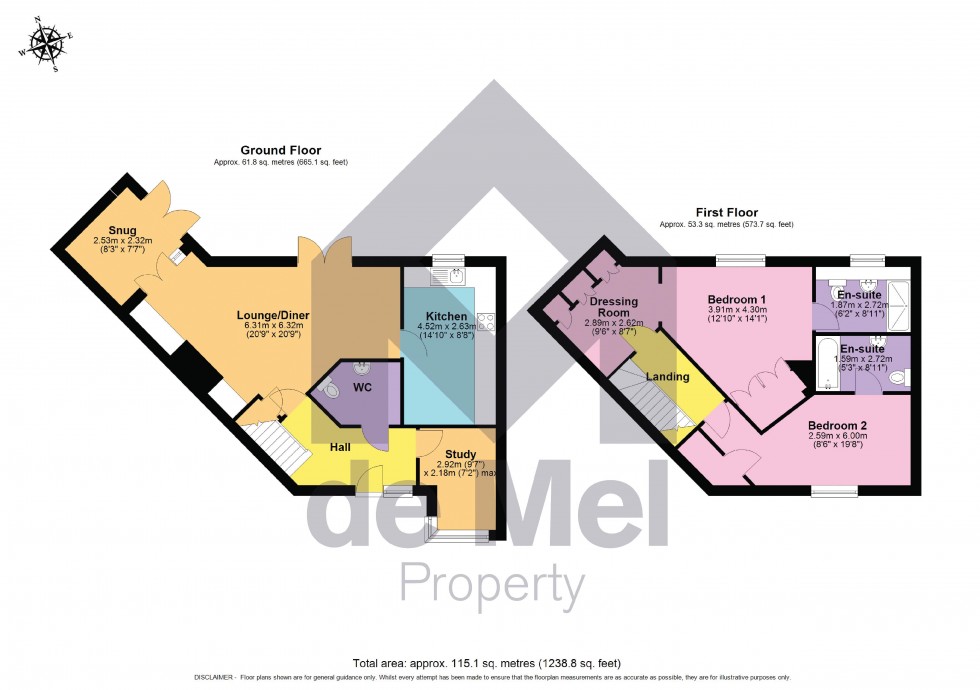 Floorplan for Gilders Paddock, Bishops Cleeve, Cheltenham, GL52