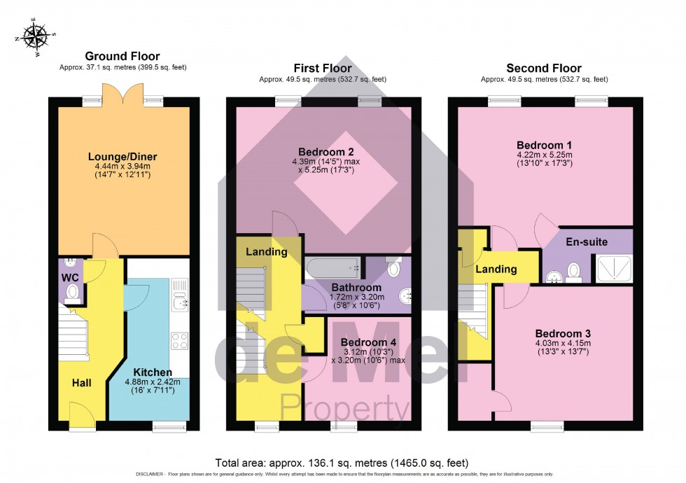 Floorplan for Alvington Drive, Cheltenham