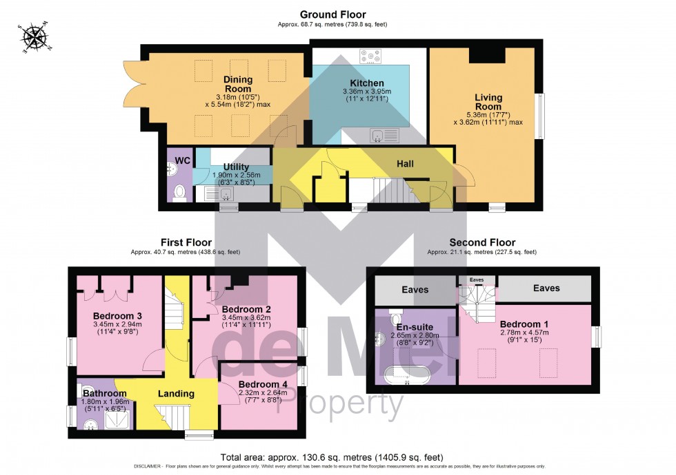 Floorplan for Queensmead, Bredon Tewkesbury