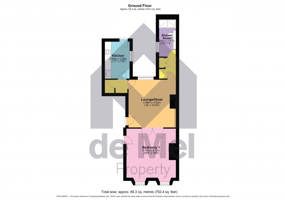 Floorplan for Evesham Road, Cheltenham