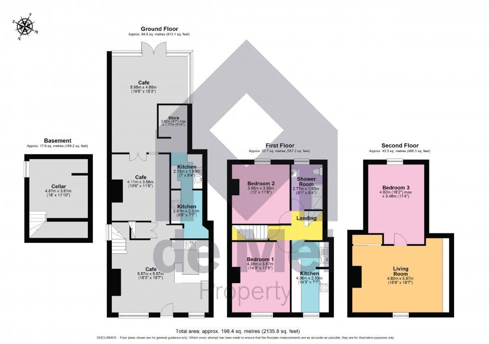 Floorplan for High Street, Winchcombe
