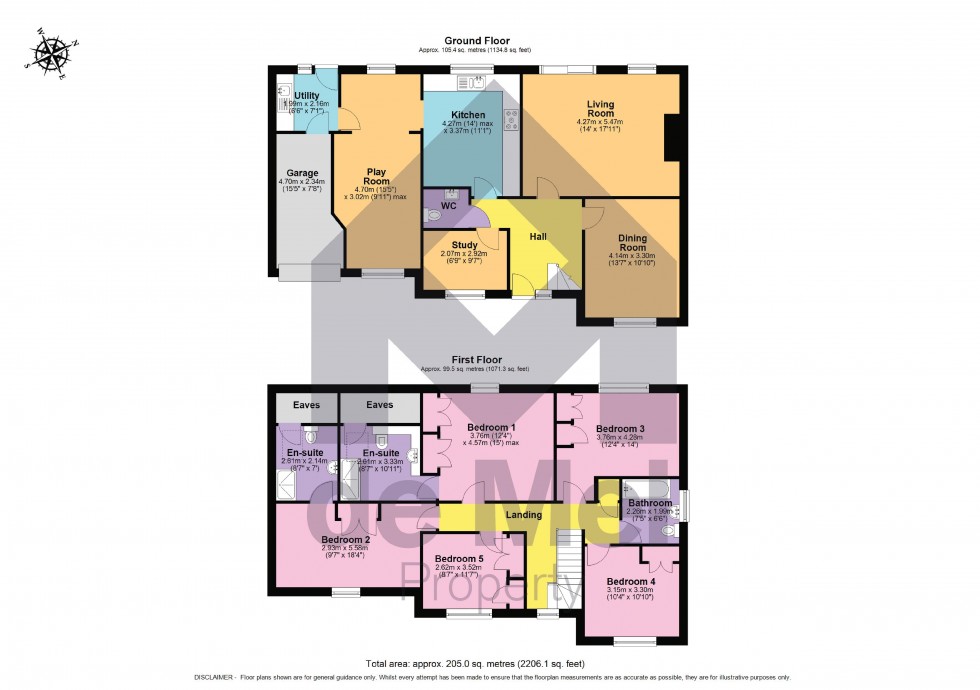 Floorplan for The Finches, Greet, Winchcombe, GL54