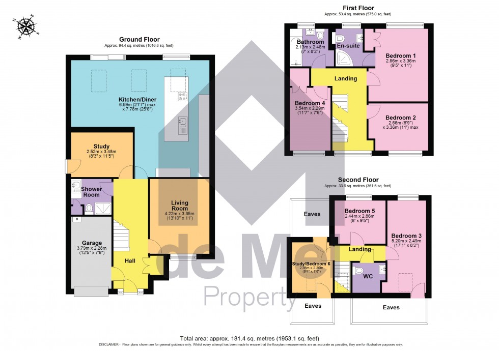 Floorplan for Coombe Glen Lane, Up Hatherley, Cheltenham, GL51