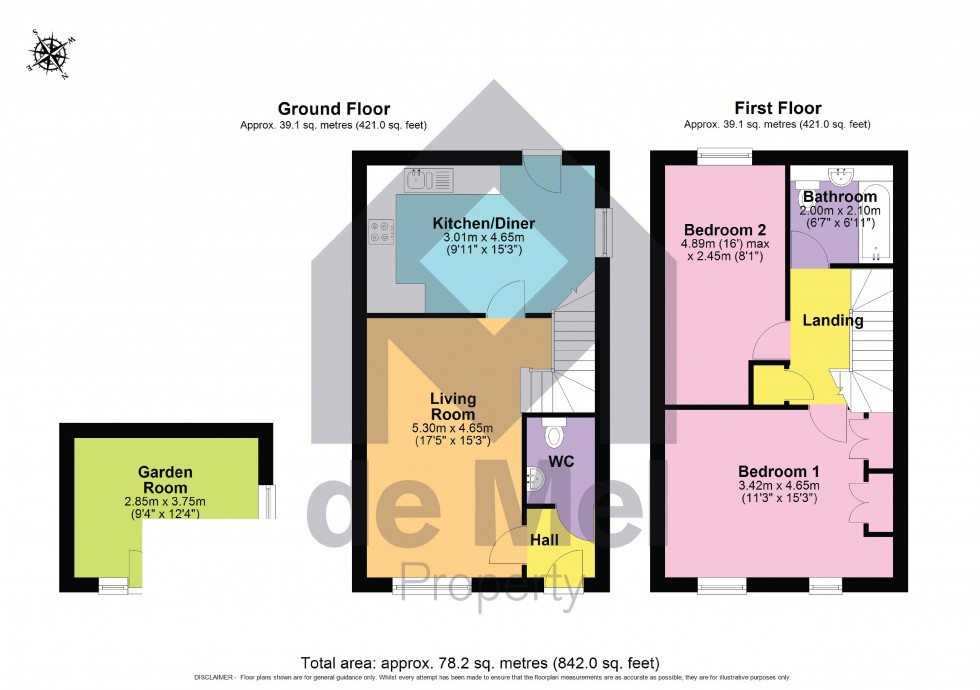 Floorplan for Mirabelle Road, Bishops Cleeve