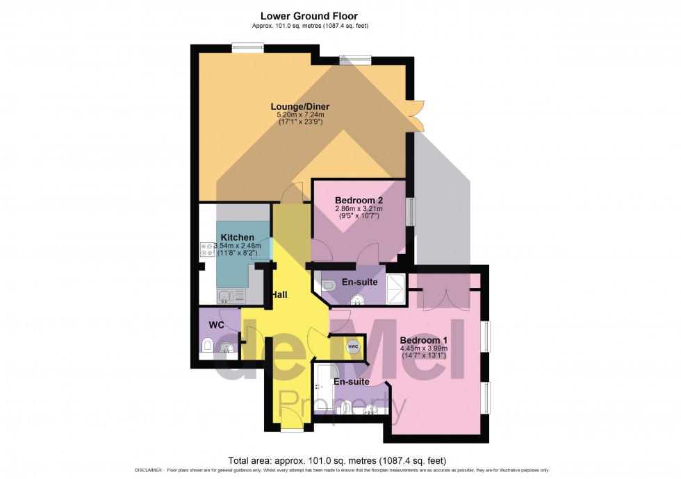 Floorplan for Bayshill Road, Cheltenham, Gloucestershire, GL50