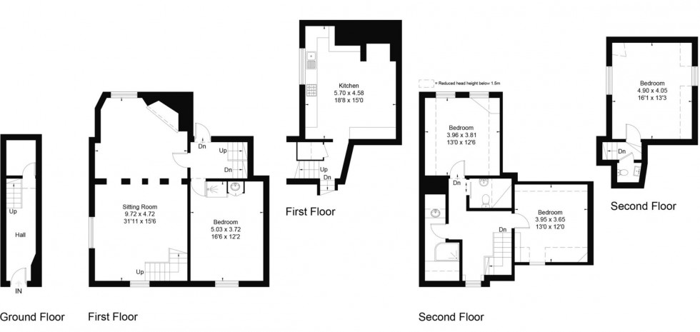 Floorplan for High Street, Winchcombe, Gloucestershire, GL54