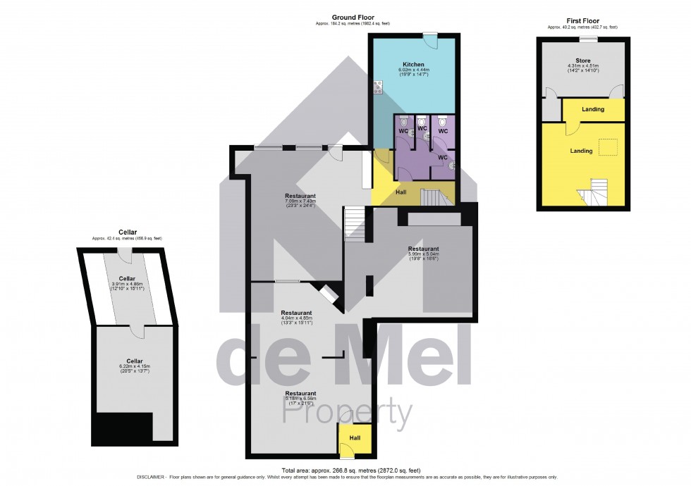 Floorplan for High Street, Winchcombe, Gloucestershire, GL54