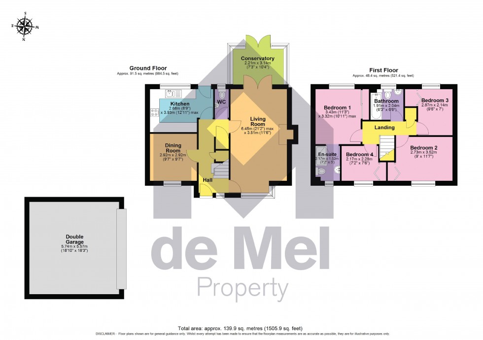 Floorplan for Briar Walk, Prestbury, Cheltenham, GL52