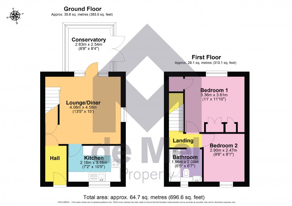 Floorplan for Otters Field, Greet, Winchcombe