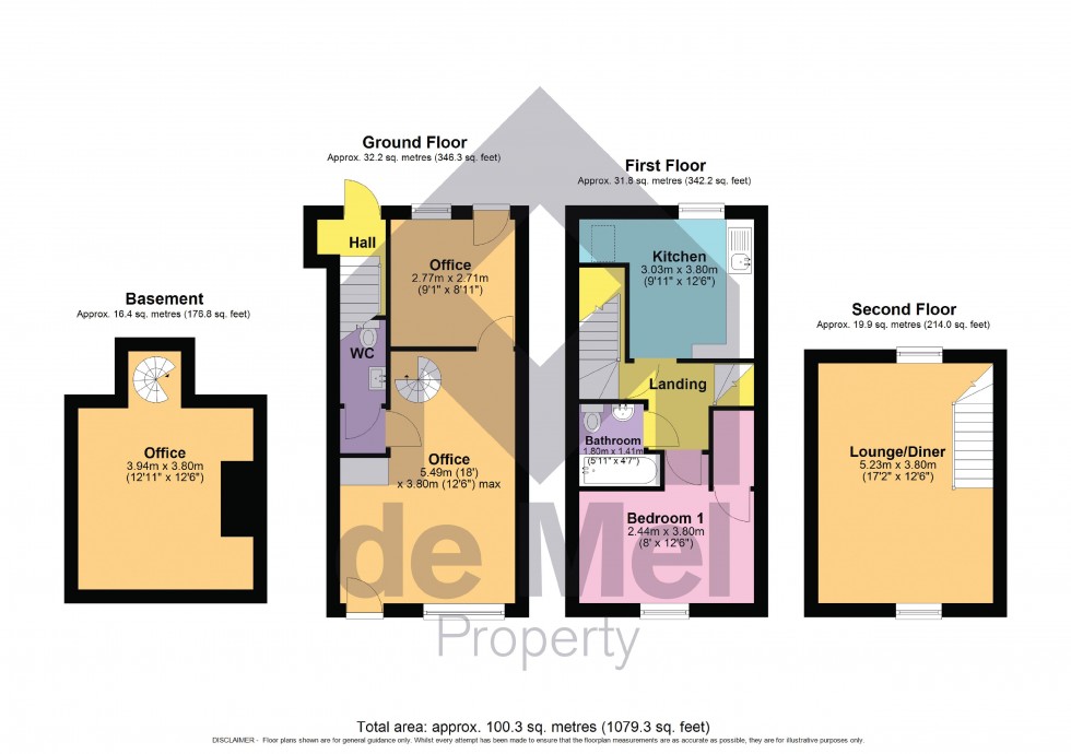 Floorplan for North Street, Winchcombe