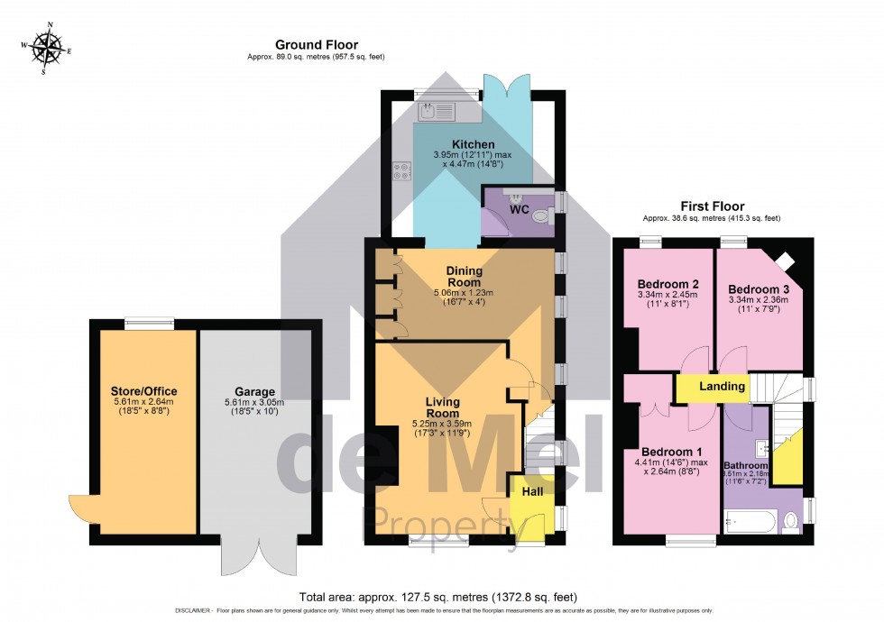 Floorplan for Newtown, Toddington, Gloucestershire, GL54