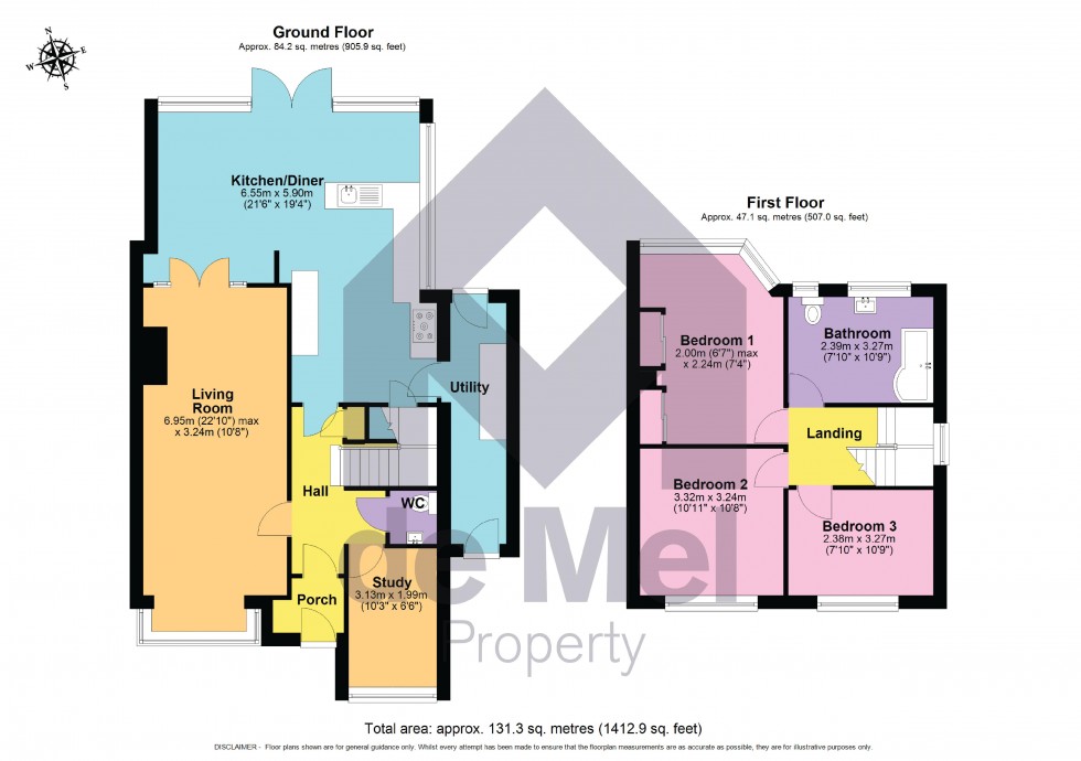 Floorplan for Shinehill Lane, South Littleton