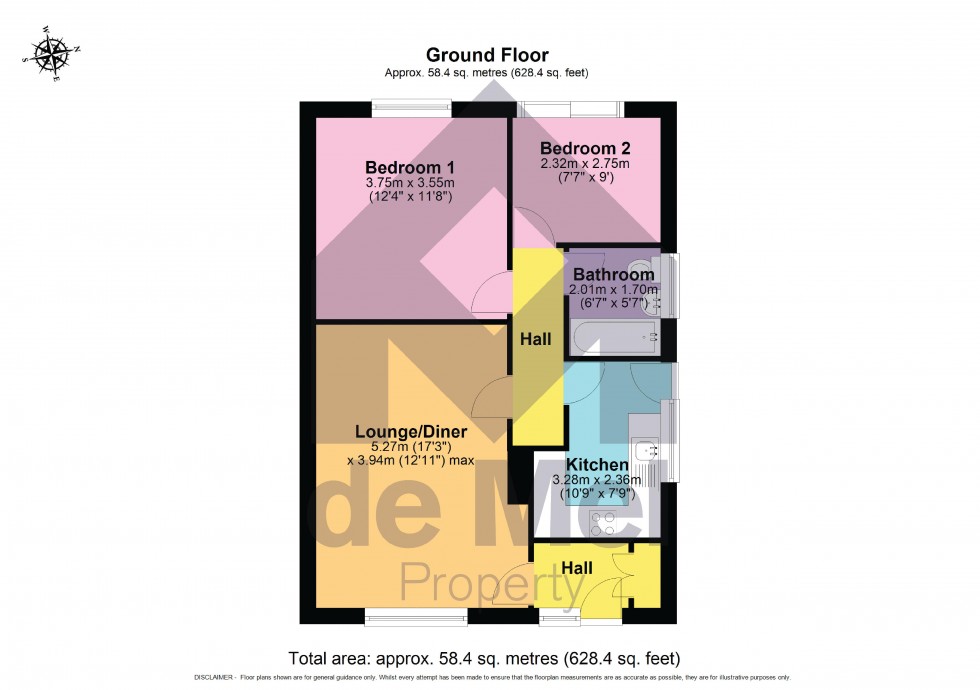Floorplan for Oakhurst Rise, Charlton Kings, Cheltenham, GL52