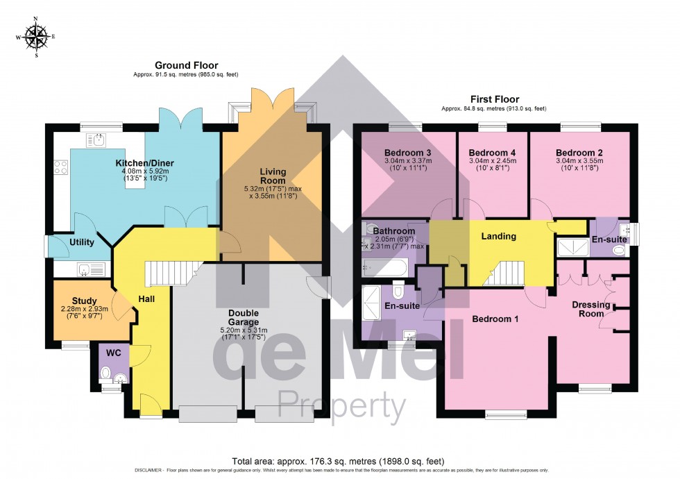 Floorplan for Stoke Road, Bishops Cleeve
