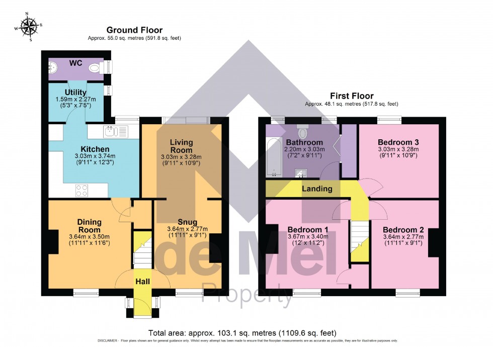 Floorplan for Granley Road, Cheltenham