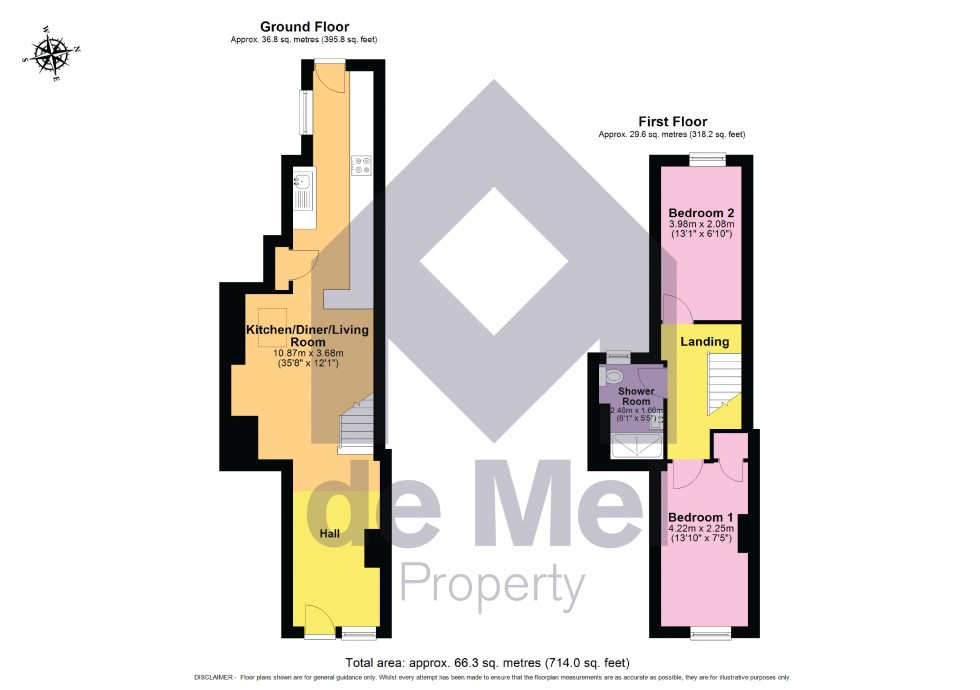 Floorplan for Ivy Place, Overbury Street, Cheltenham, GL53