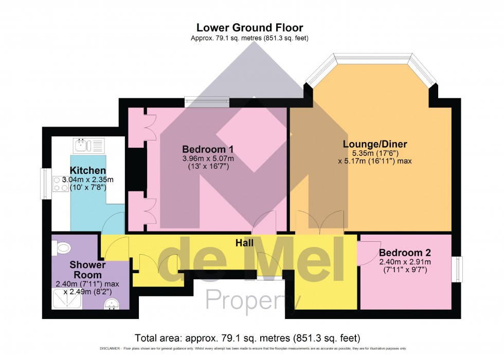 Floorplan for East Approach Drive, Cheltenham