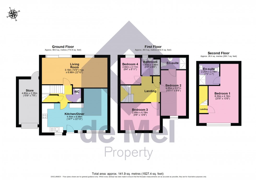 Floorplan for All Saints Terrace, Cheltenham