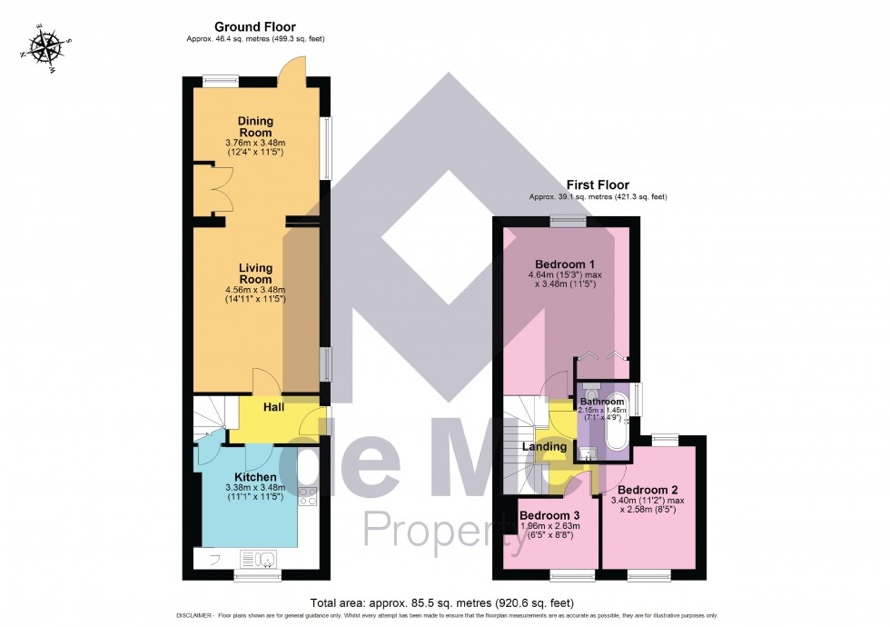 Floorplan for Fairview Street, Cheltenham