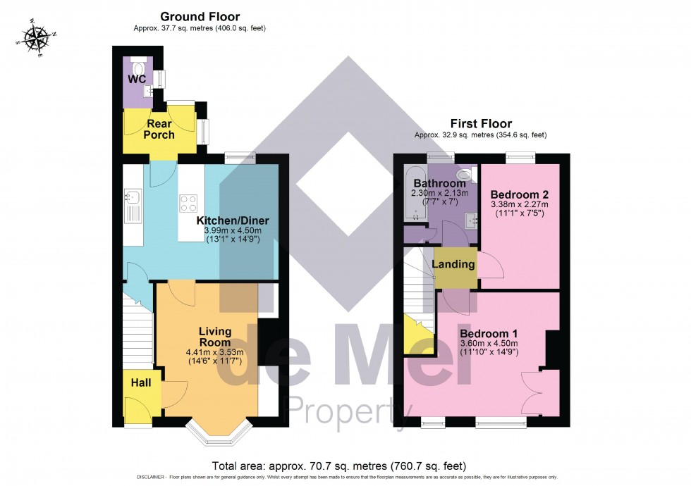 Floorplan for Cheltenham Road, Winchcombe