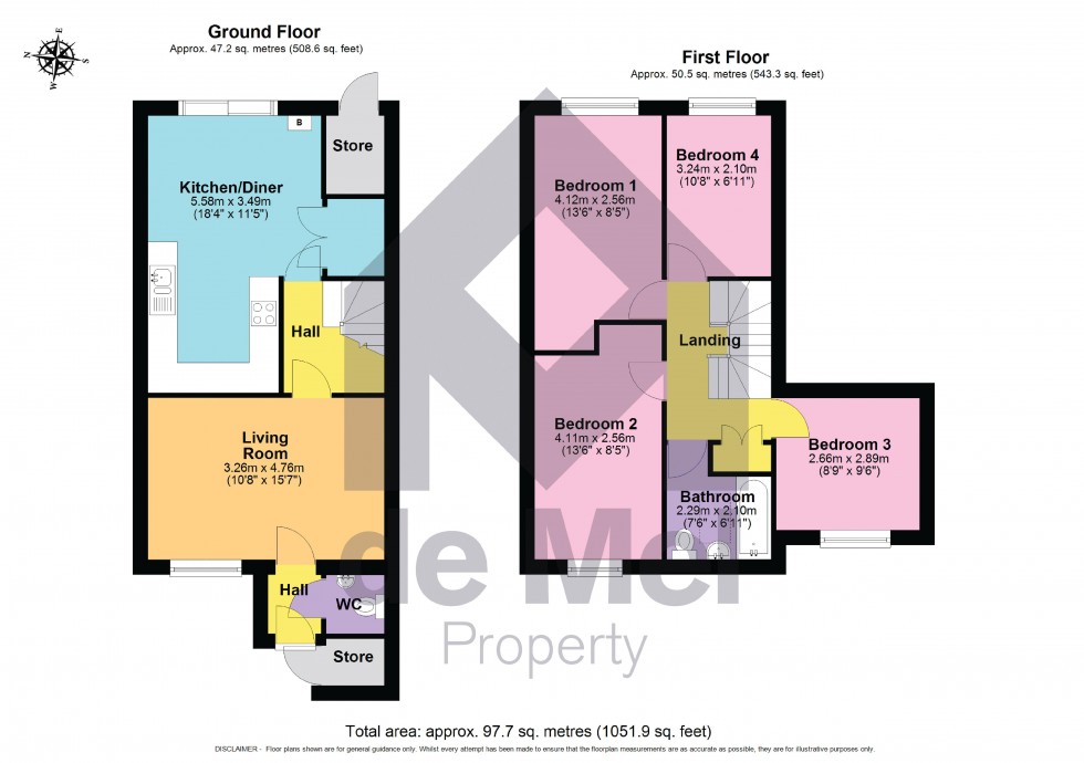 Floorplan for Redwood Court, Cheltenham