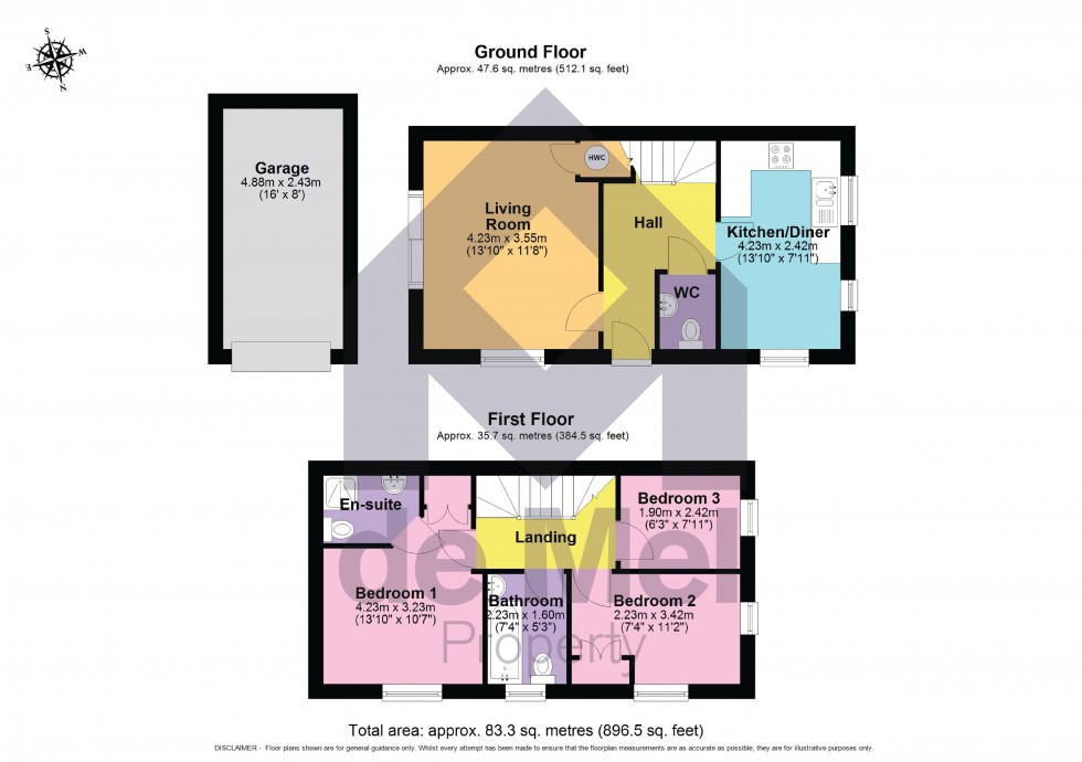 Floorplan for Sandpiper Drive, Cheltenham