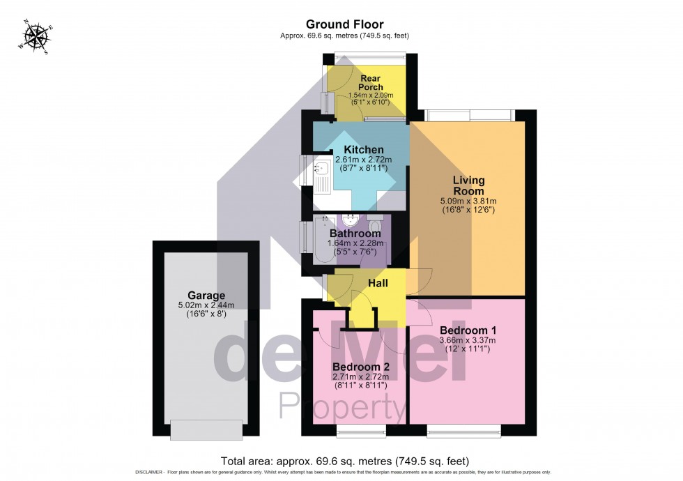 Floorplan for Henley Road, Cheltenham