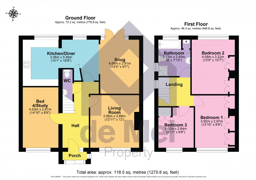 Floorplan for Kayte Lane, Bishops Cleeve