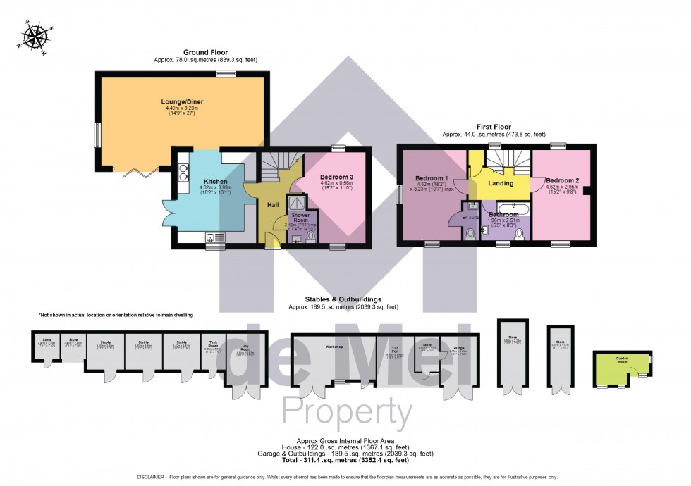 Floorplan for Prescott, Gotherington