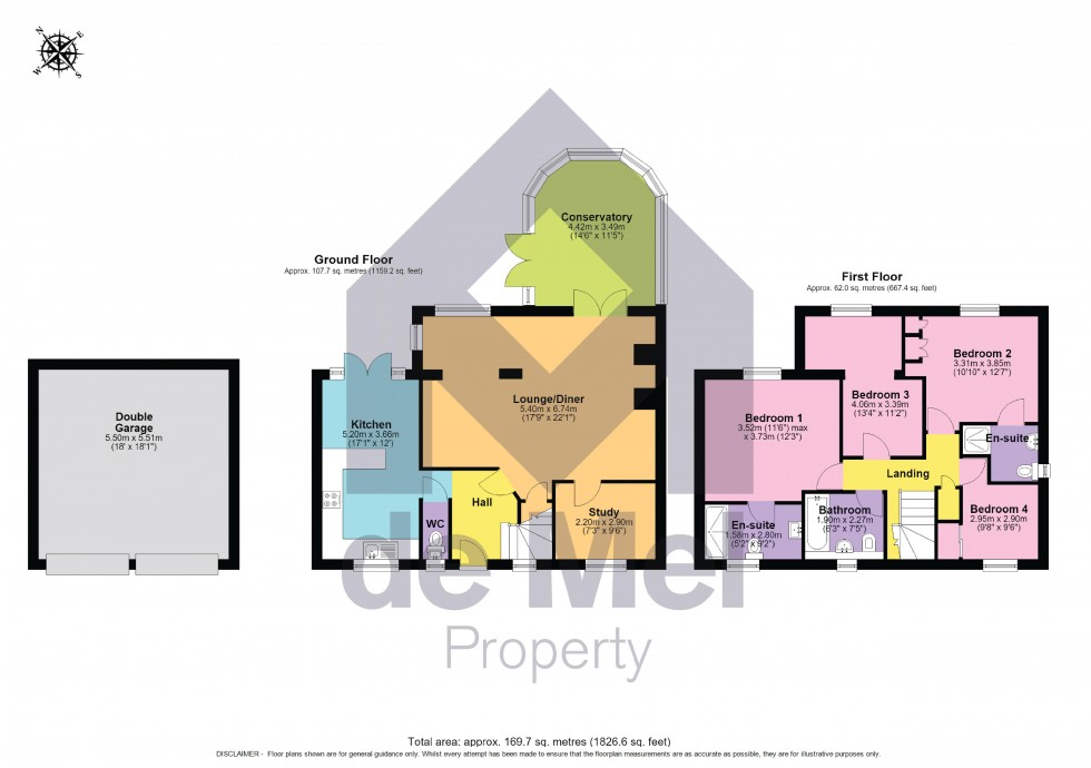 Floorplan for Farriers Reach, Bishops Cleeve, Cheltenham