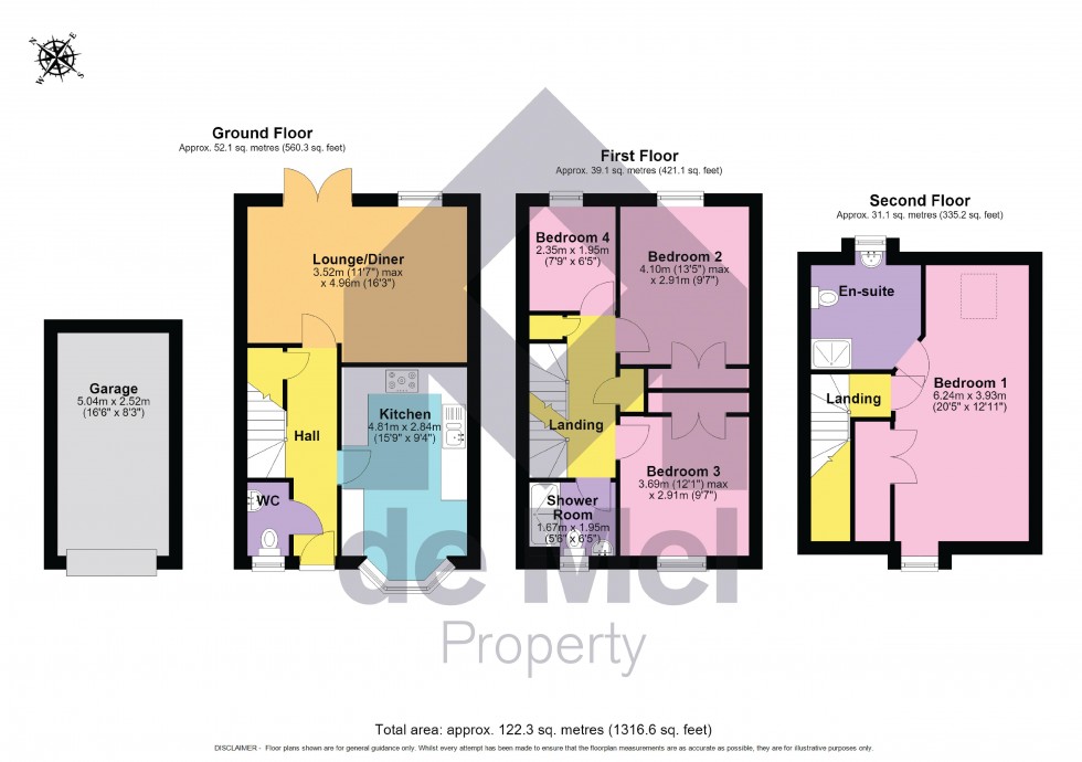 Floorplan for Willett Gardens, Winchcombe