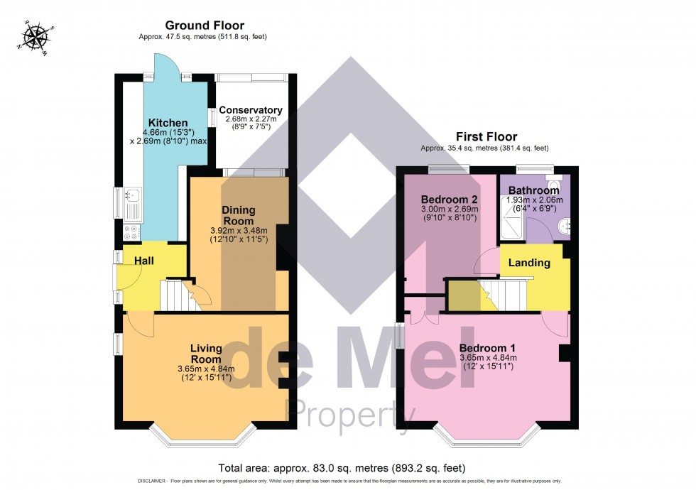 Floorplan for Brooklyn Gardens, Cheltenham