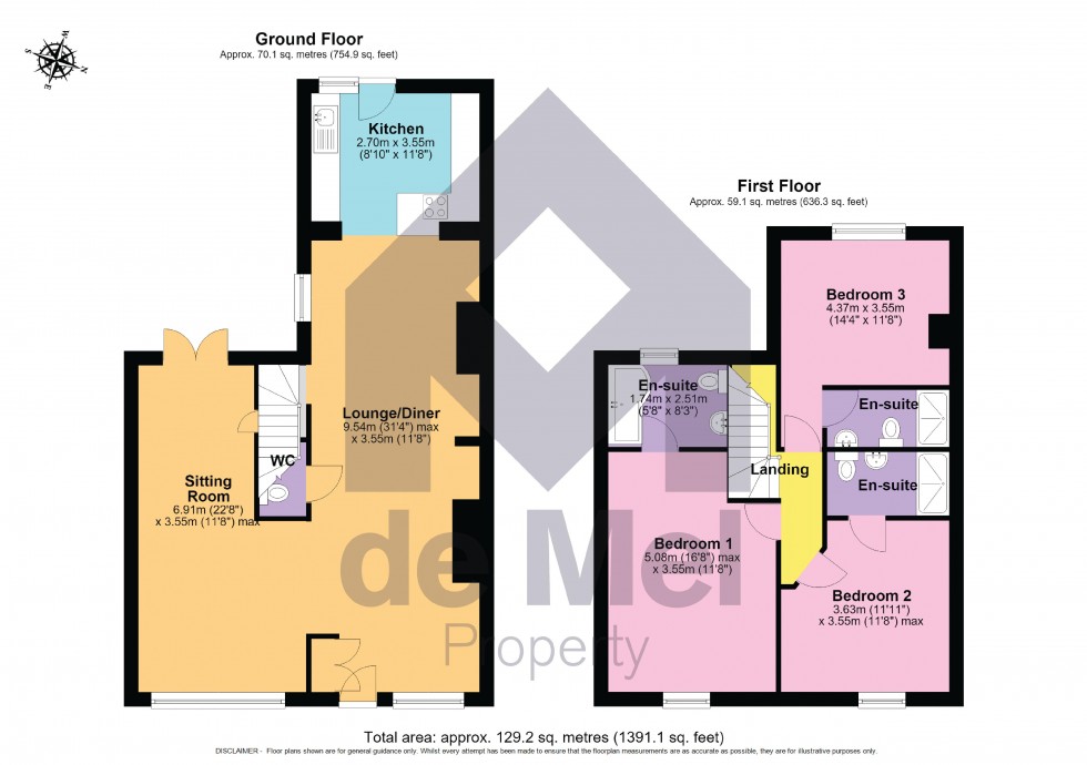 Floorplan for North Street, Winchcombe