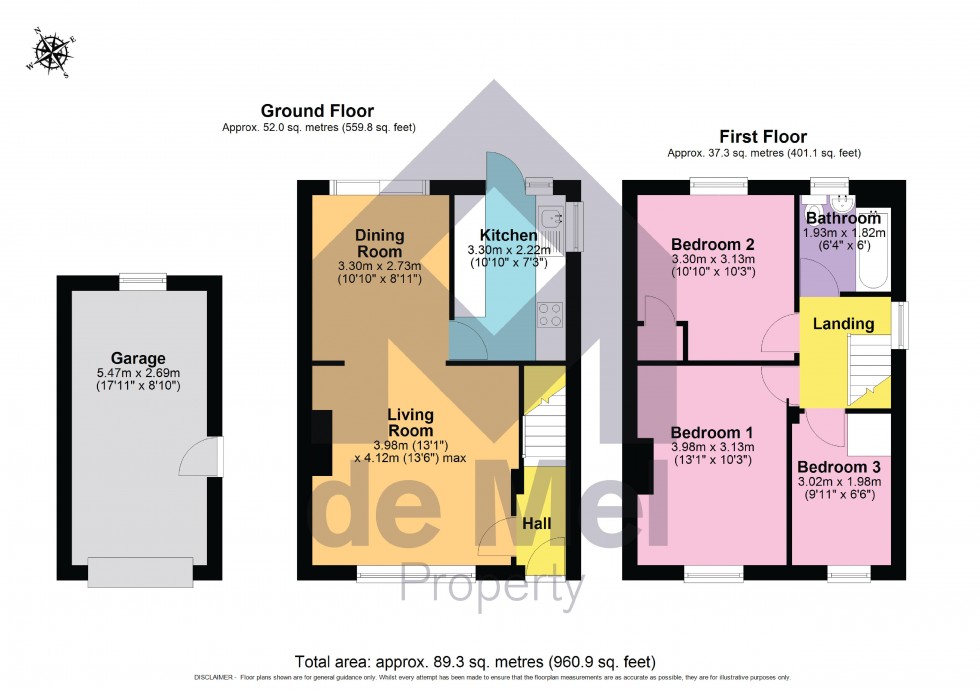 Floorplan for Yew Tree Close, Cheltenham