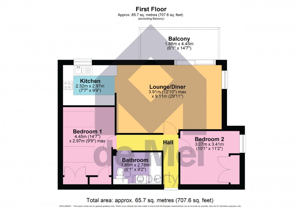 Floorplan for Marchmont, Parabola Road, Cheltenham