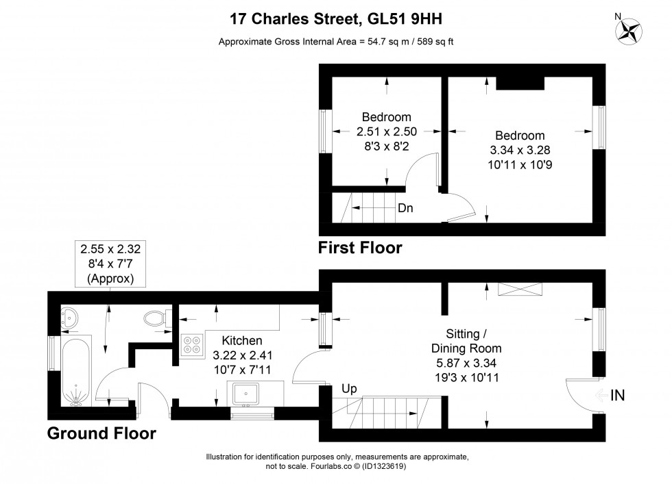 Floorplan for Charles Street, Cheltenham