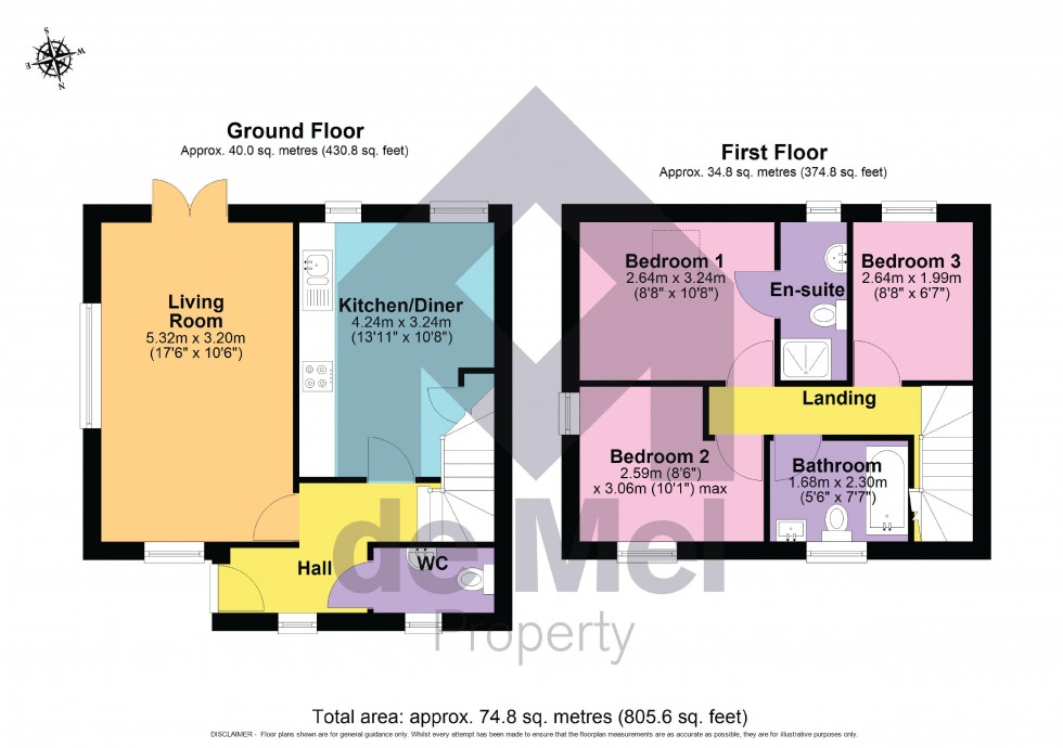 Floorplan for Griffiths Avenue, Cheltenham