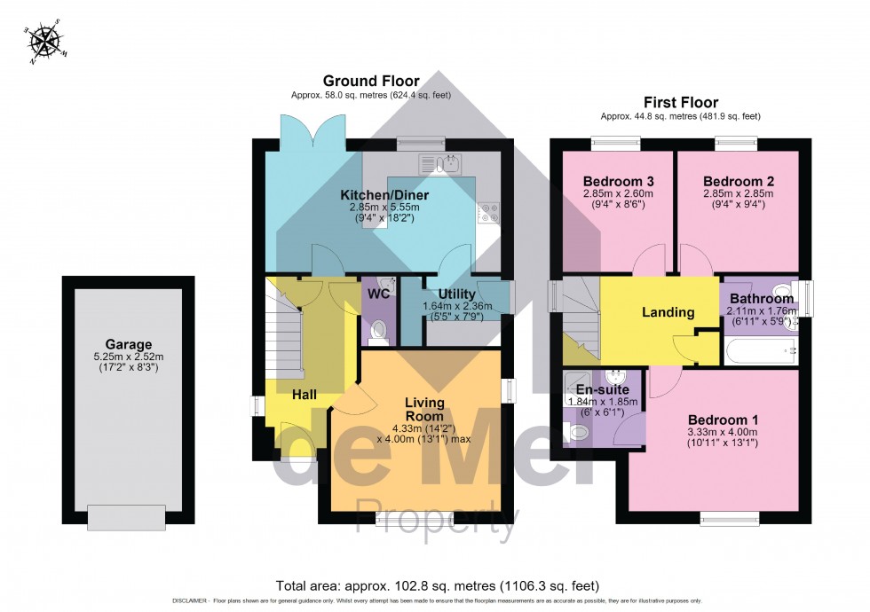 Floorplan for Newent Road, Cheltenham