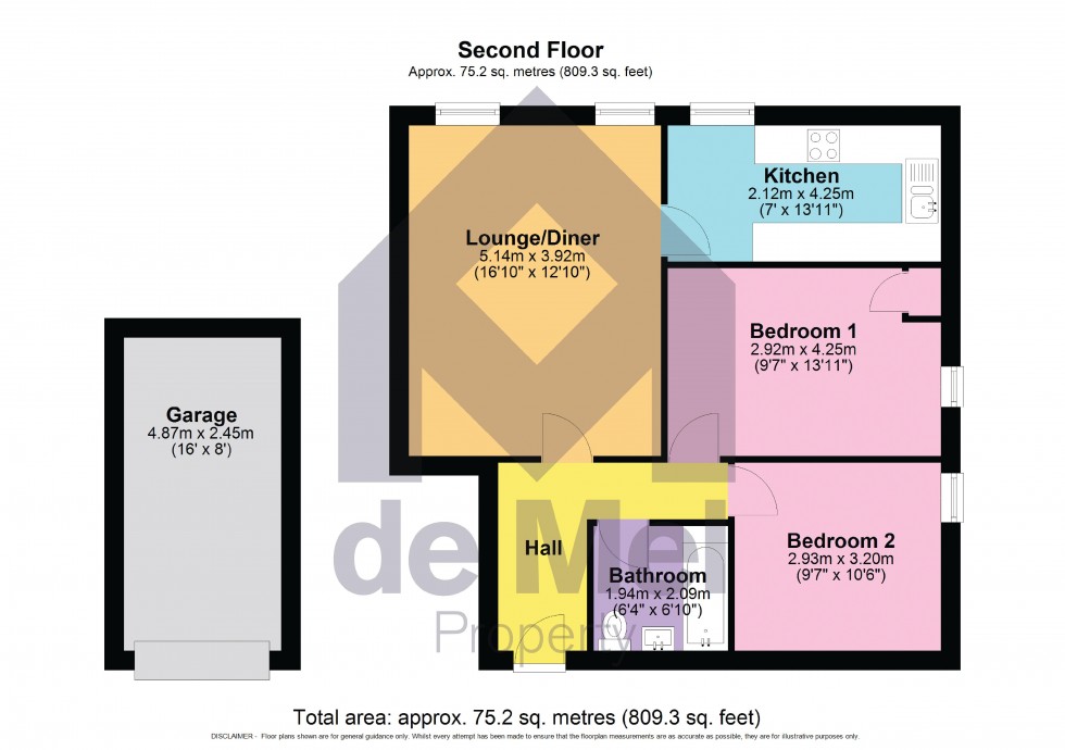 Floorplan for Tresmere, Pittville Circus