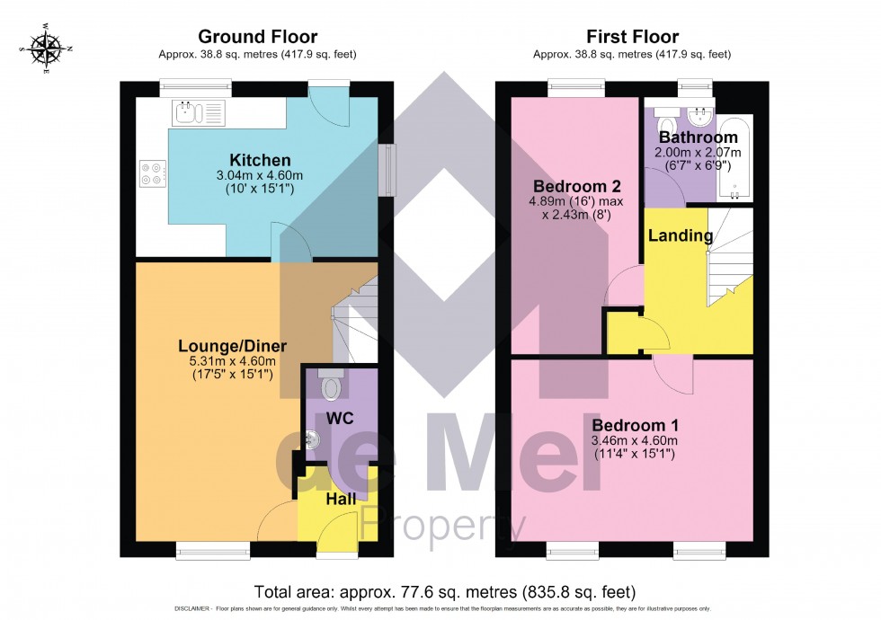 Floorplan for Red Pippin Road, Bishops Cleeve, Cheltenham, GL52