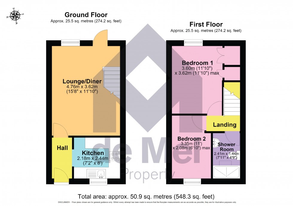 Floorplan for The Cornfields, Bishops Cleeve, Cheltenham