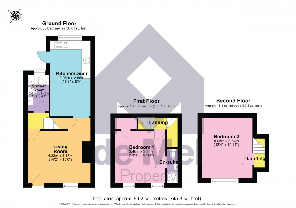 Floorplan for North Street, Winchcombe