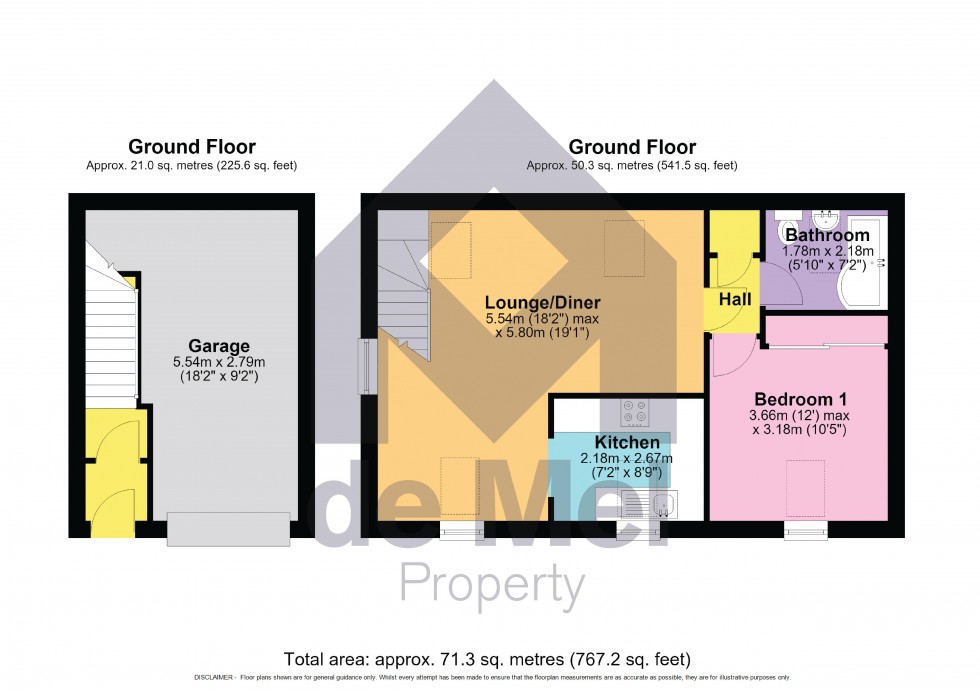 Floorplan for Farriers Reach, Bishops Cleeve, Cheltenham, GL52