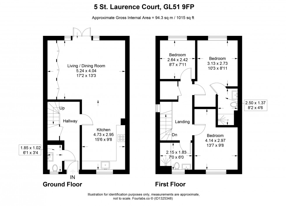 Floorplan for Church Road, Swindon Village, Cheltenham, GL51